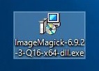 ImageMagickのインストールアイコン