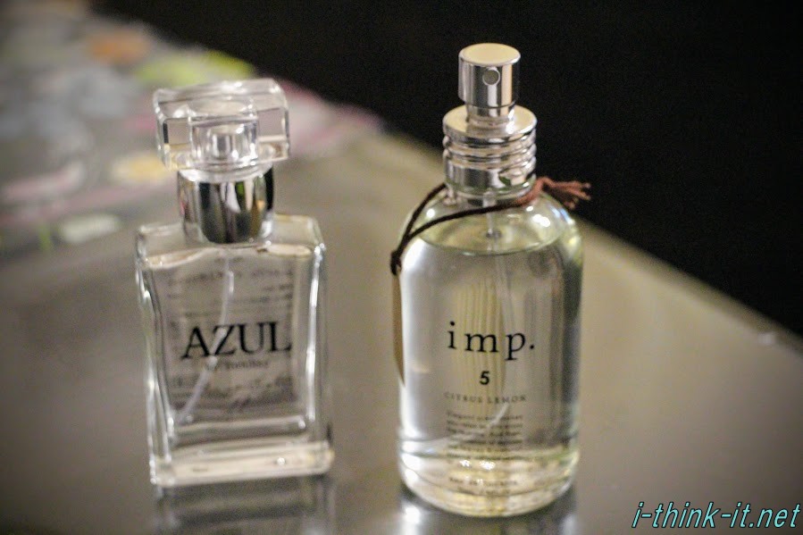 AZULとimpの香水ツーショット