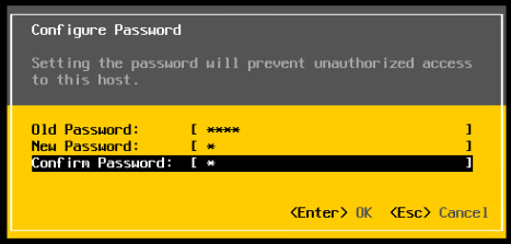 Configure Password