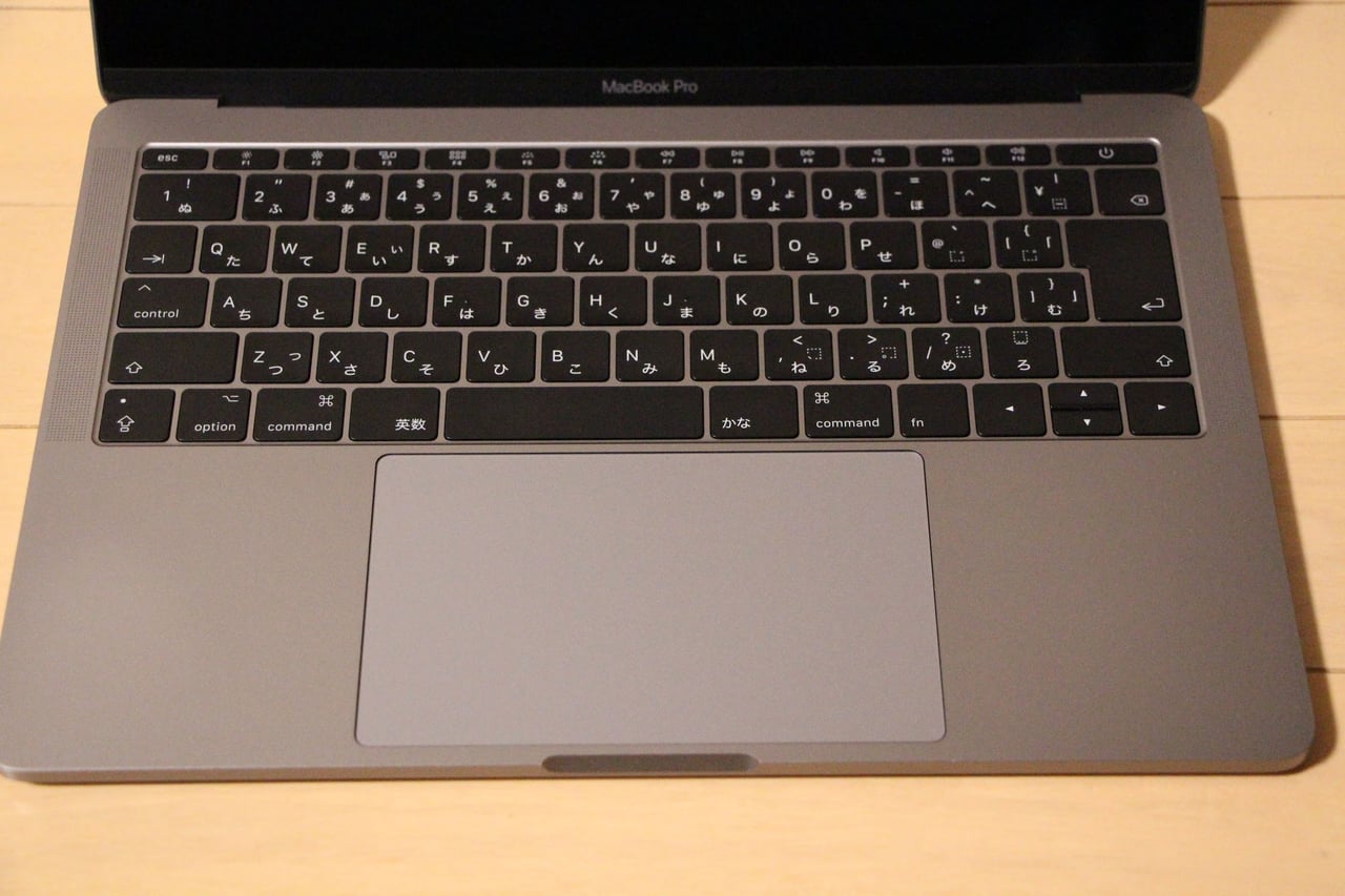 MacBookProのキーボードアップ
